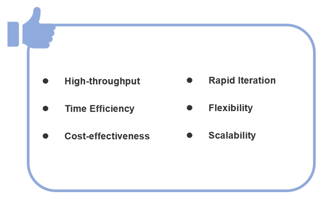 Fig.2 Our service advantages. (Creative Biolabs Original)