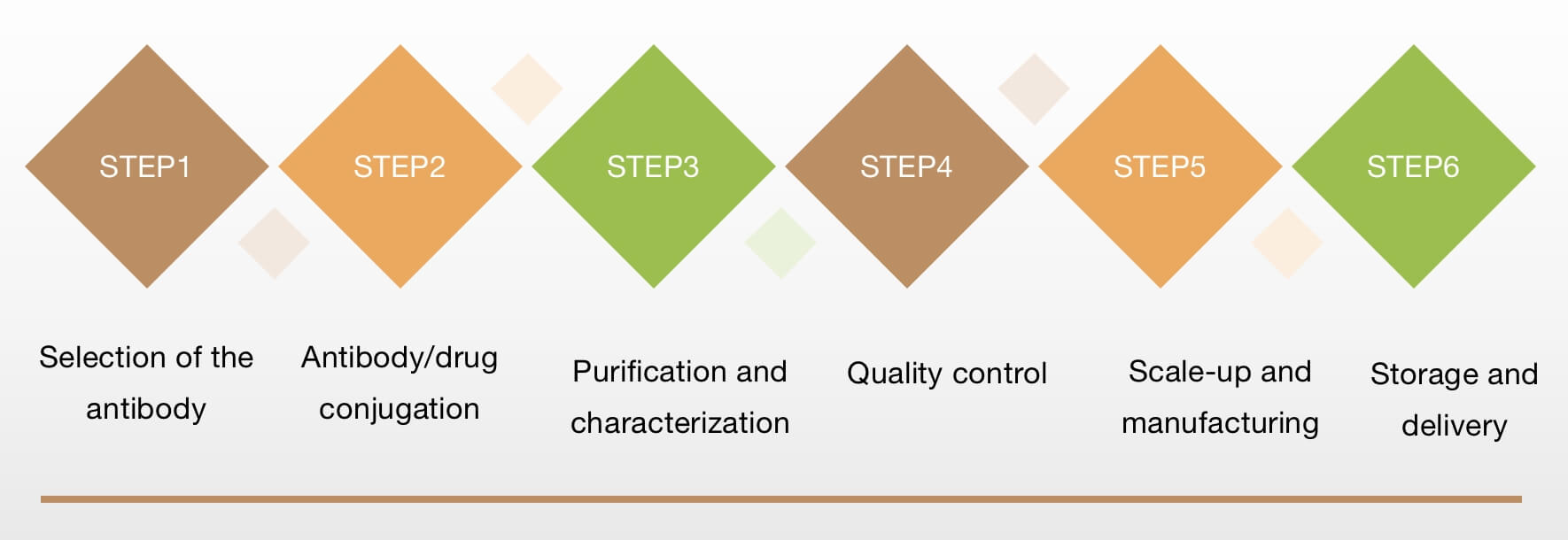 ADC Production Service Process. (Creative Biolabs Original)