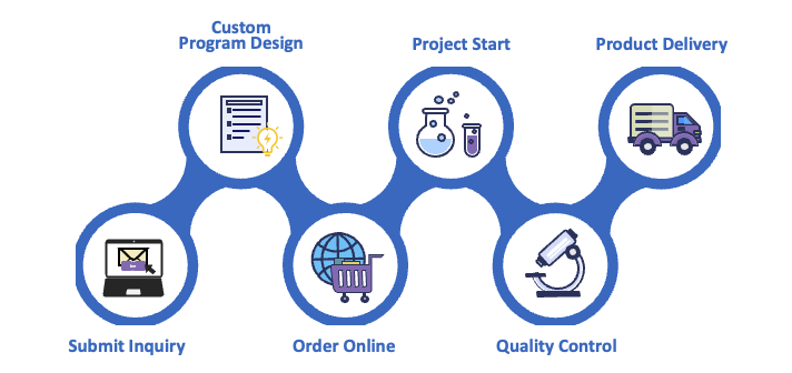 Fig.1 Workflow. (Creative Biolabs Original)