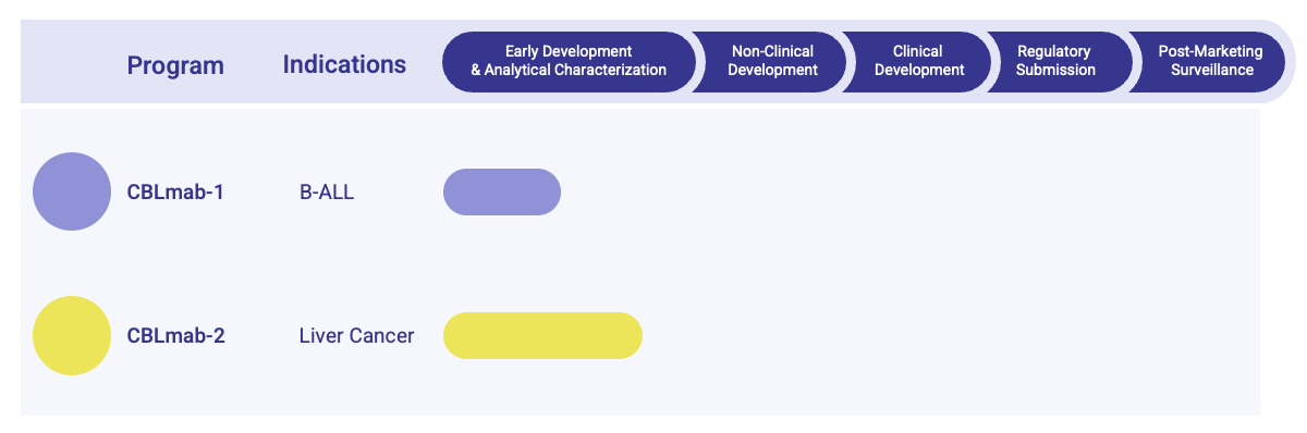 Fig.1 Muromonab Biosimilar Pipeline. (Creative Biolabs Original)