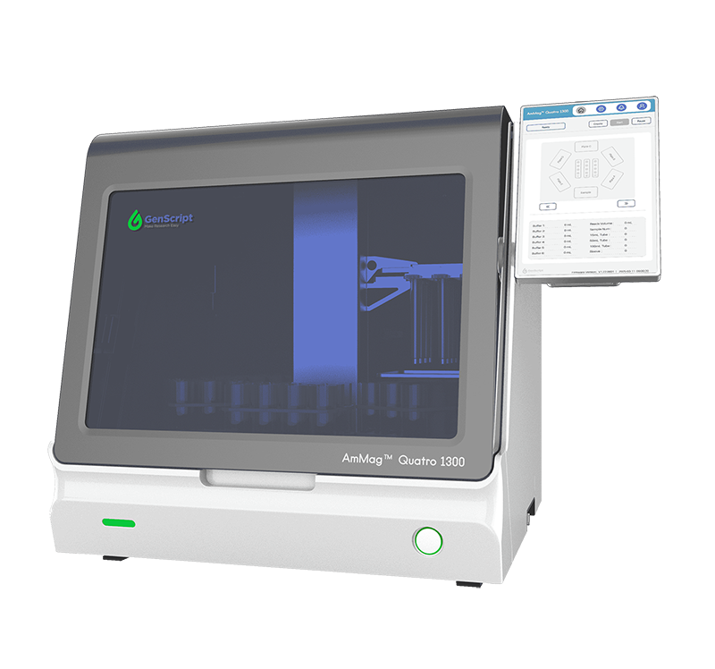 AmMag™ Quatro ProAb high-throughput magnetic bead purification system for proteins and antibodies (Creative Biolabs Original)