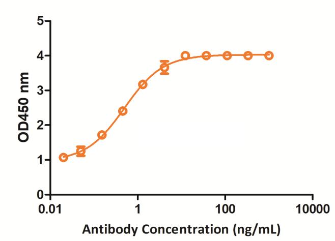 ELISA analysis of TAB-0367CL. (Creative Biolabs Original)